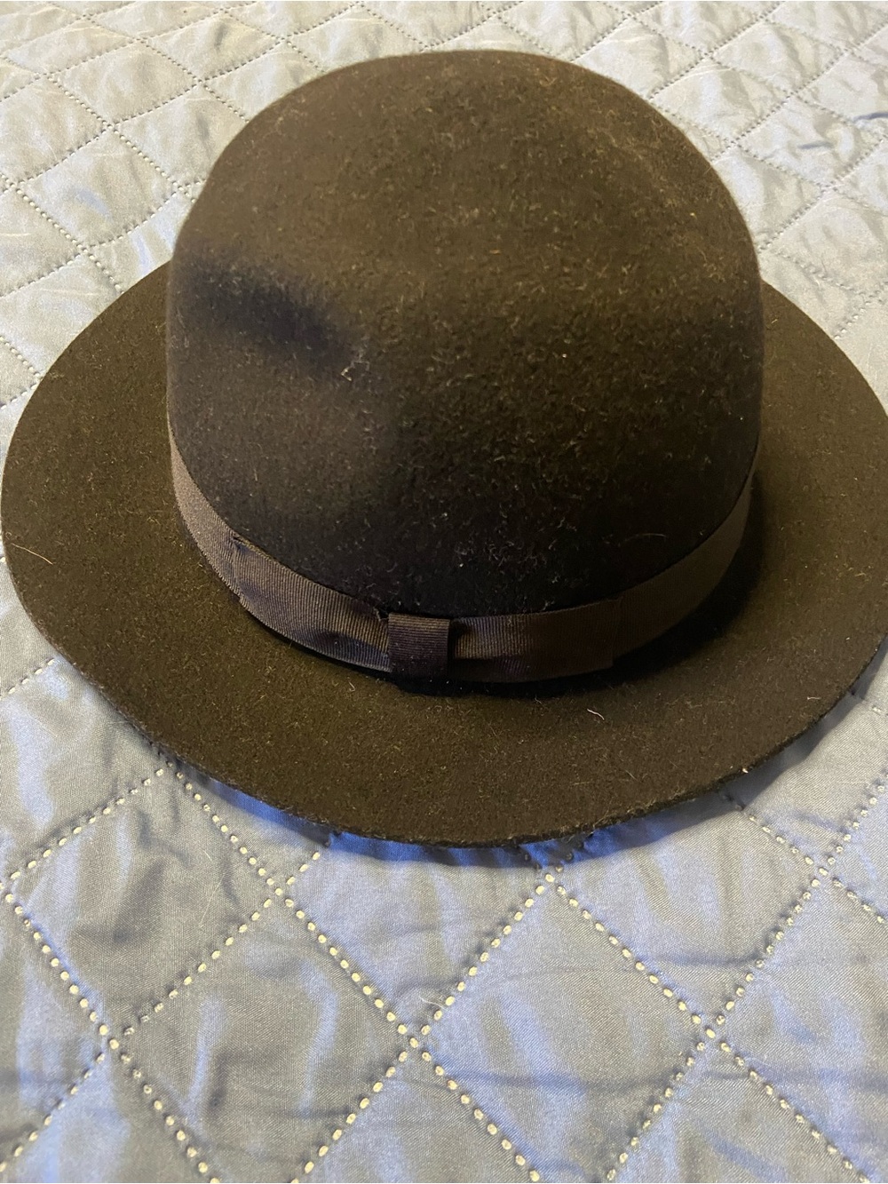 UNIQLO x INES DELA FRESSANGE PARIS Black Wide Brim WOOL Hat